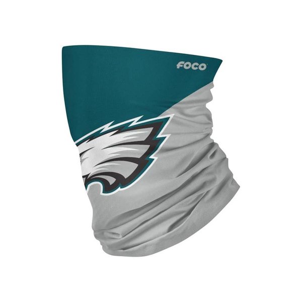 Forever Collectibles Forever Collectibles 9475139274 NFL Philadelphia Eagles Big Logo Gaiter Face Mask 9475139274